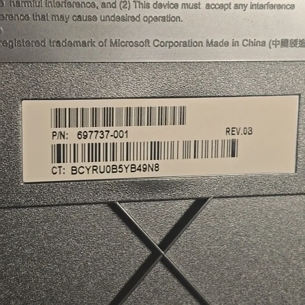 HP : KU-1516 Wired USB‎ Desktop QWERTY Keyboard Black
